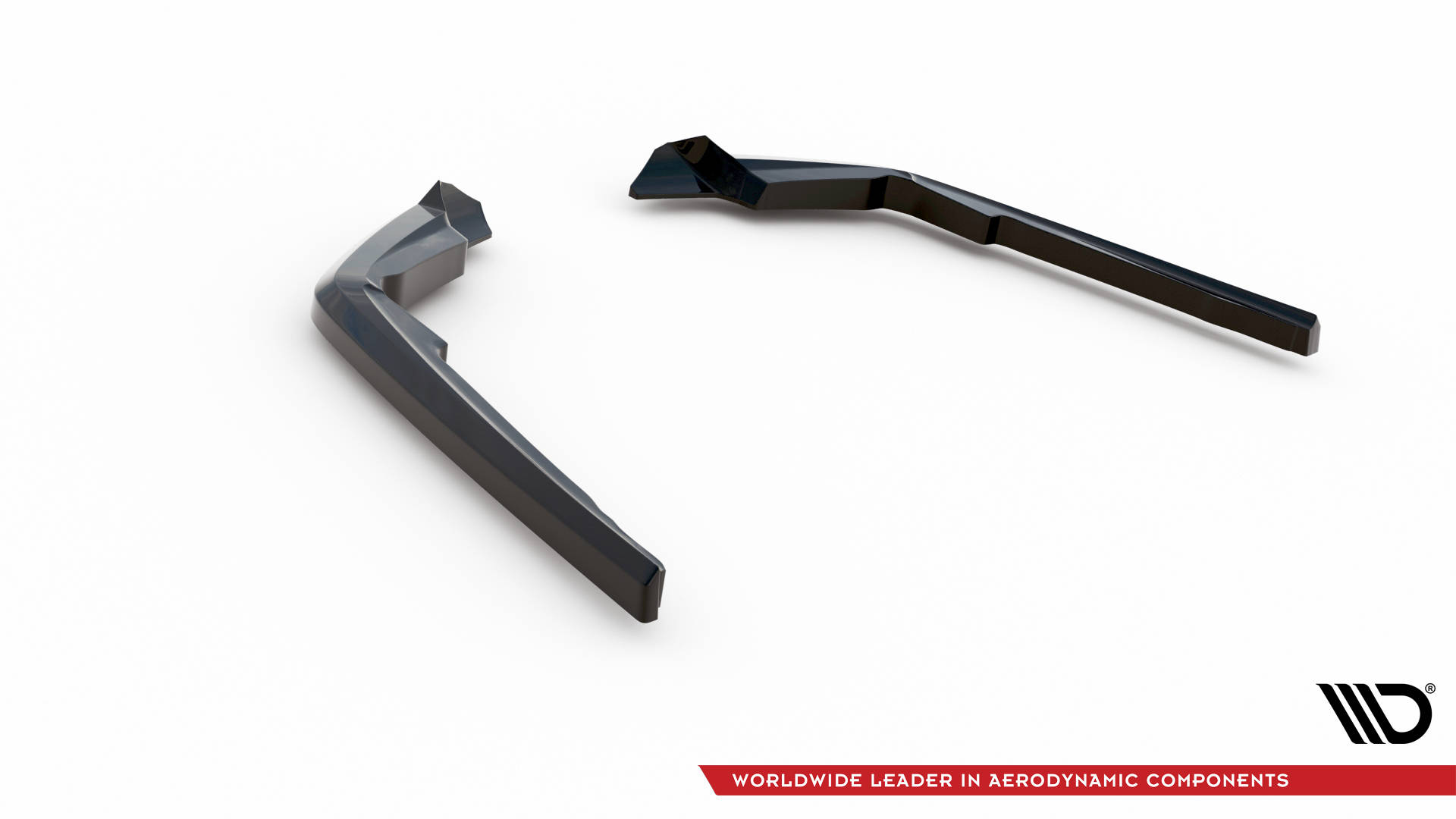Rear Side Splitters Toyota Highlander Mk4 - 6