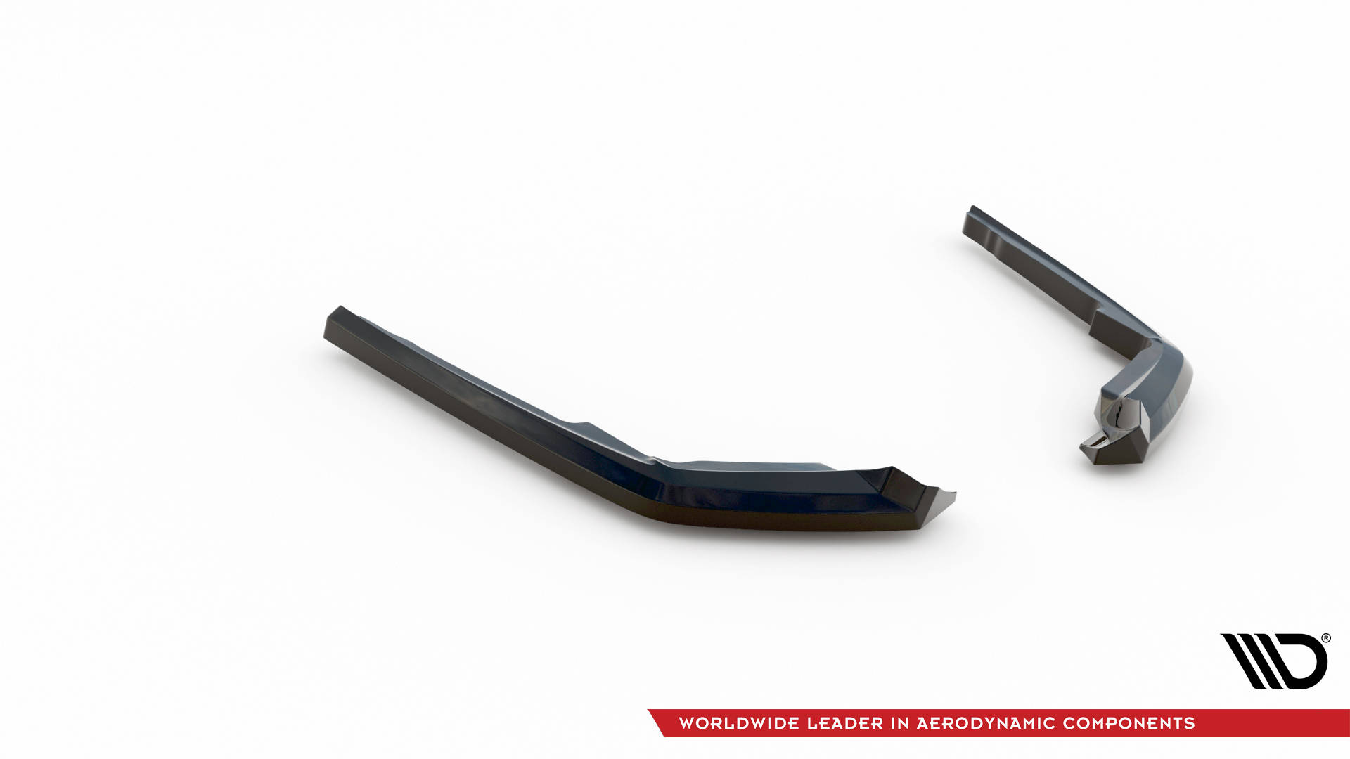 Rear Side Splitters Toyota Highlander Mk4 - 5