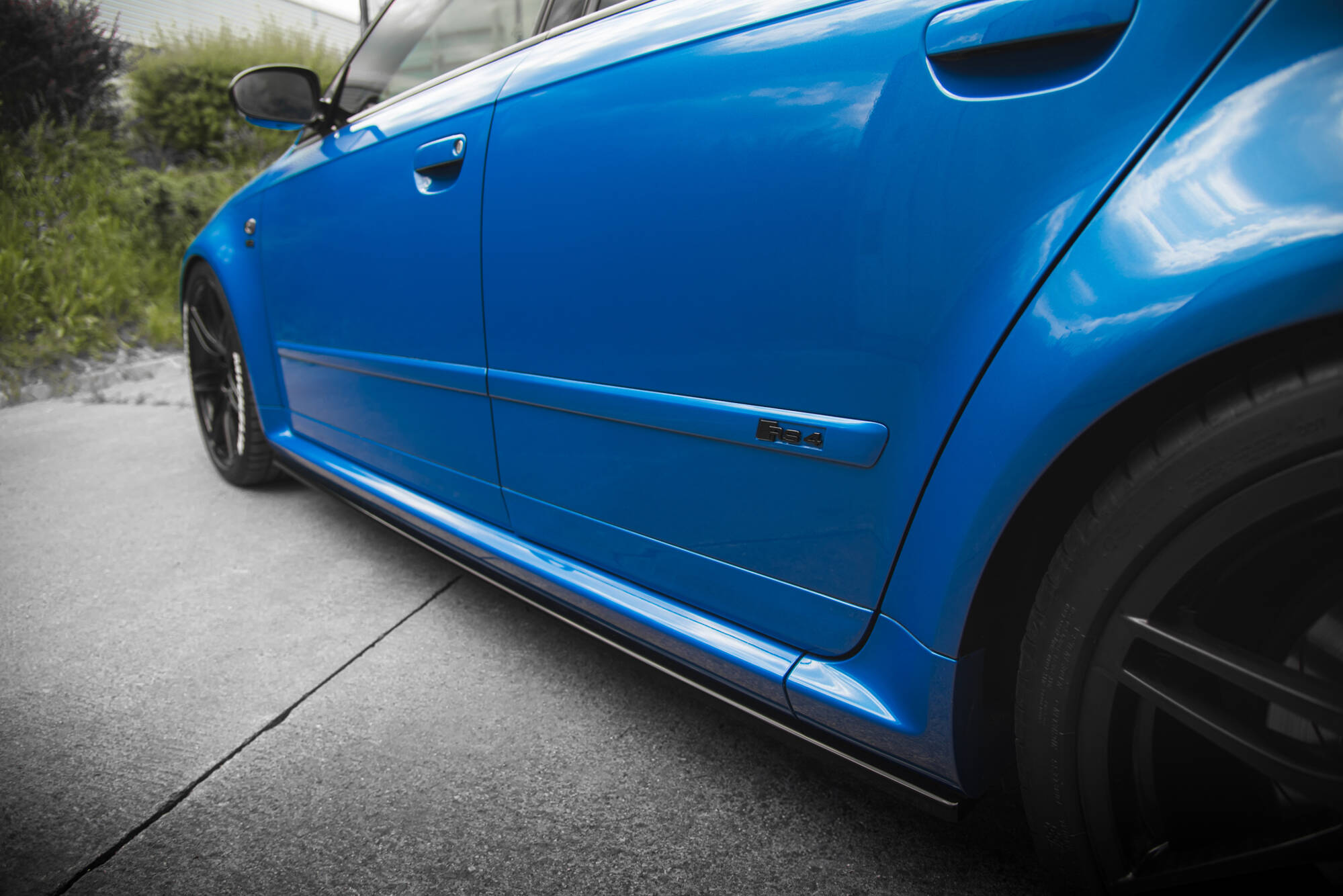 Side Skirts Splitters Audi RS4 B7 - 3