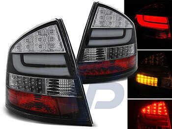 SKODA OCTAVIA II SEDAN 03.04- BLACK LED TAILLIGHTS BAR