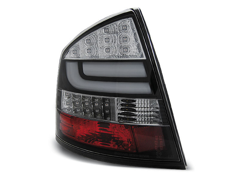 SKODA OCTAVIA II SEDAN 03.04- BLACK LED TAILLIGHTS BAR