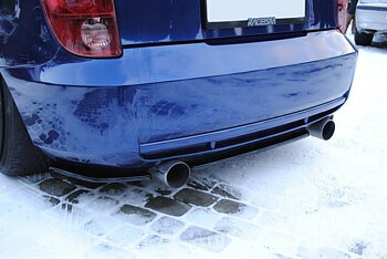 Central Rear Splitter Toyota Celica T23 Preface