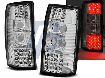OPEL OMEGA B CARAVAN 03.94-09.99 CHROME LED TAILLIGHTS