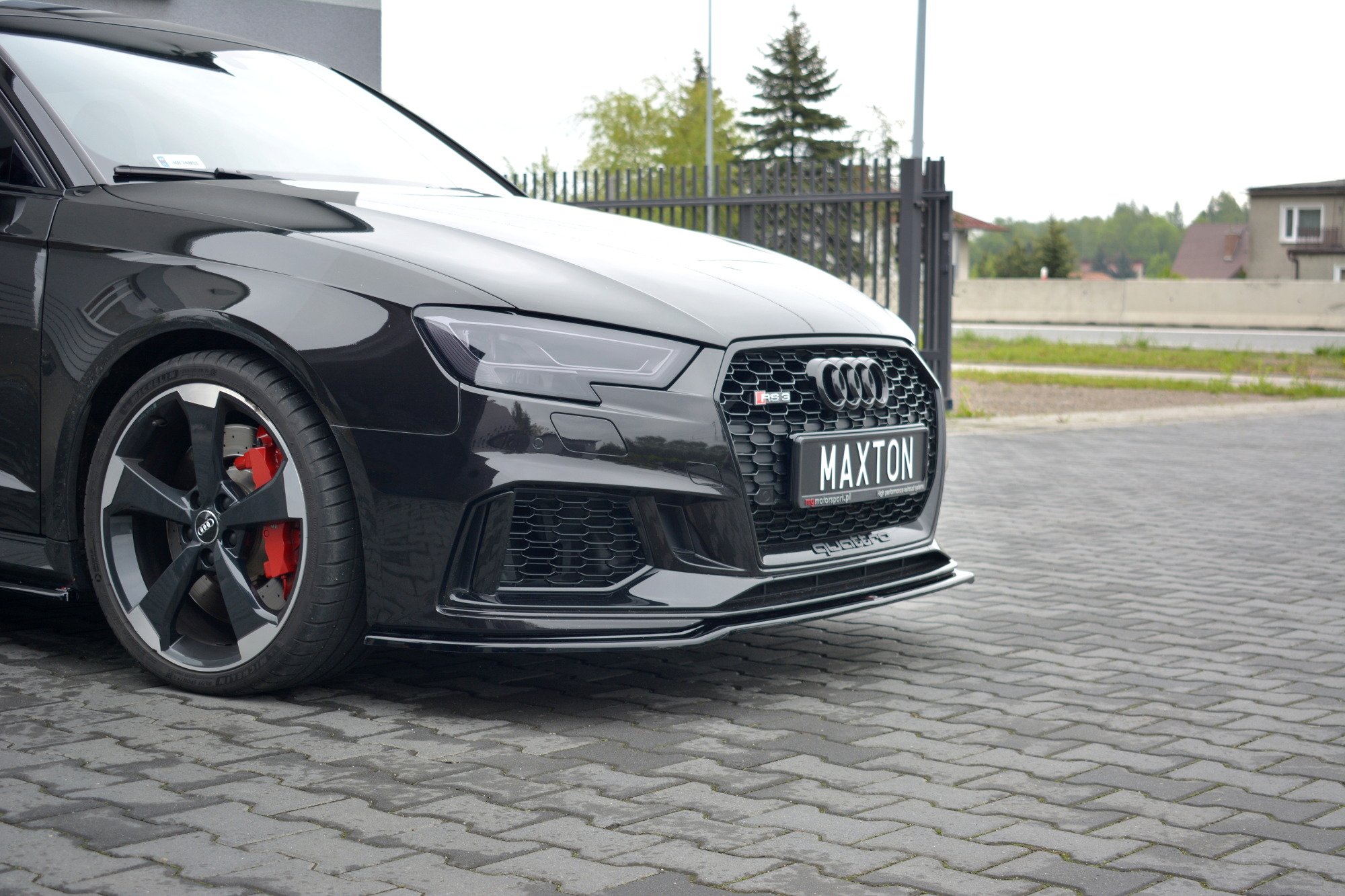 Front Splitter V.2 Audi RS3 8V Facelift Sportback (2017-2020) - 3