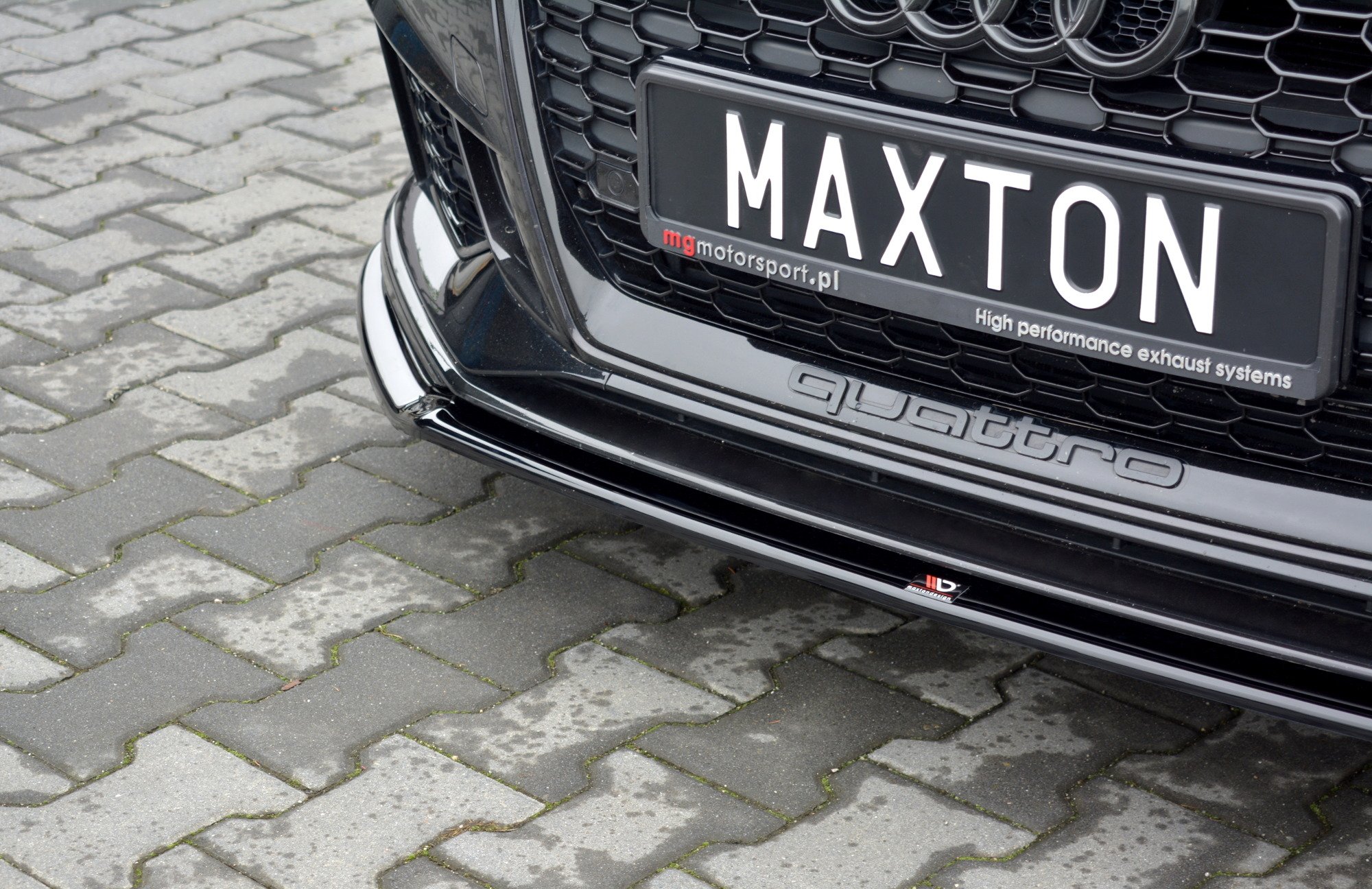 Front Splitter V.2 Audi RS3 8V Facelift Sportback (2017-2020) - 4