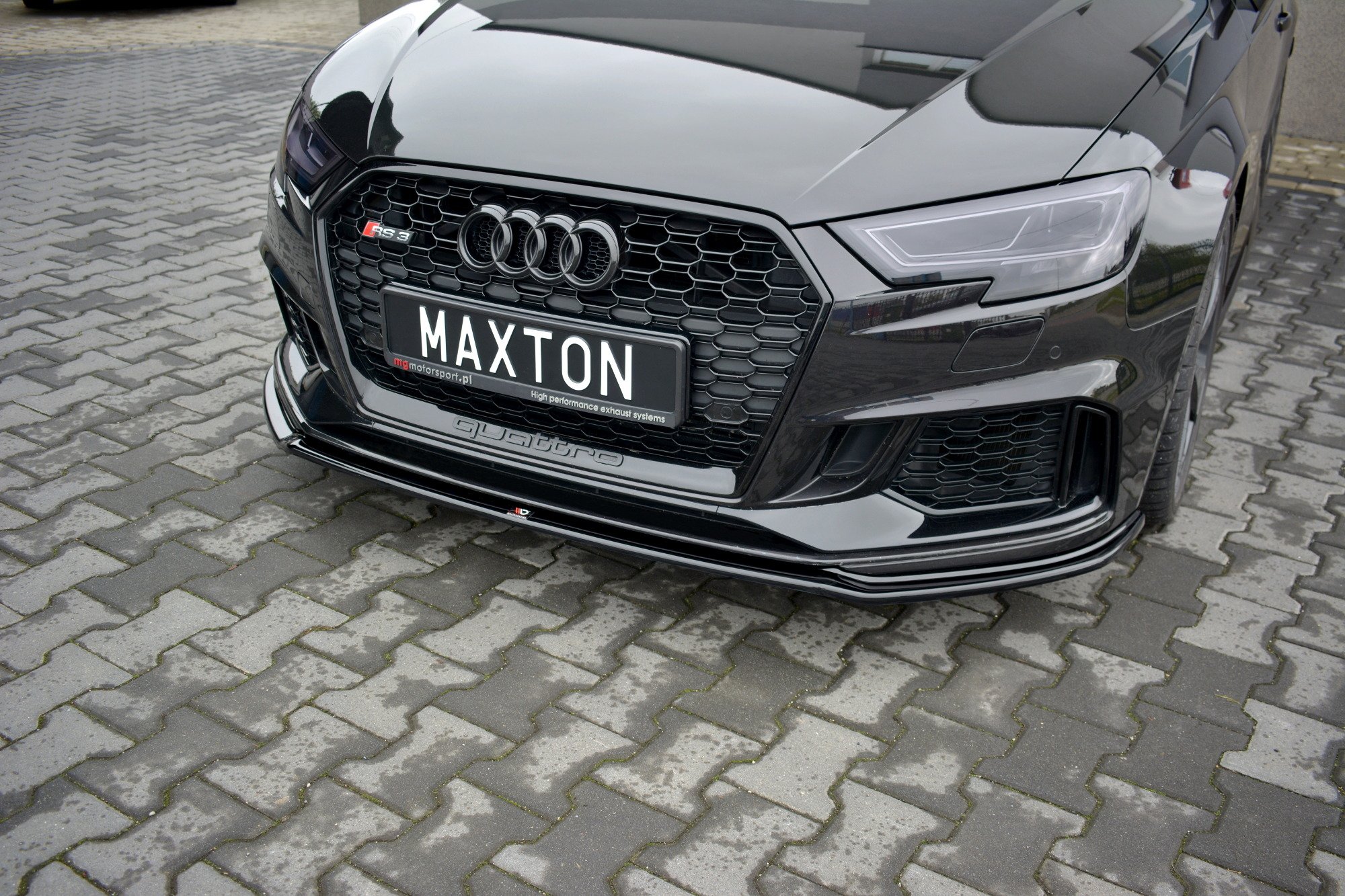 Front Splitter V.2 Audi RS3 8V Facelift Sportback (2017-2020) - 5