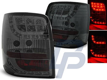 VW PASSAT 3BG 00-04 VARIANT RÖKTONADE LED BAKLAMPOR