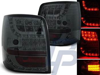 VW PASSAT 3BG 00-04 VARIANT RÖKTONADE LED BAKLAMPOR INDICATOR