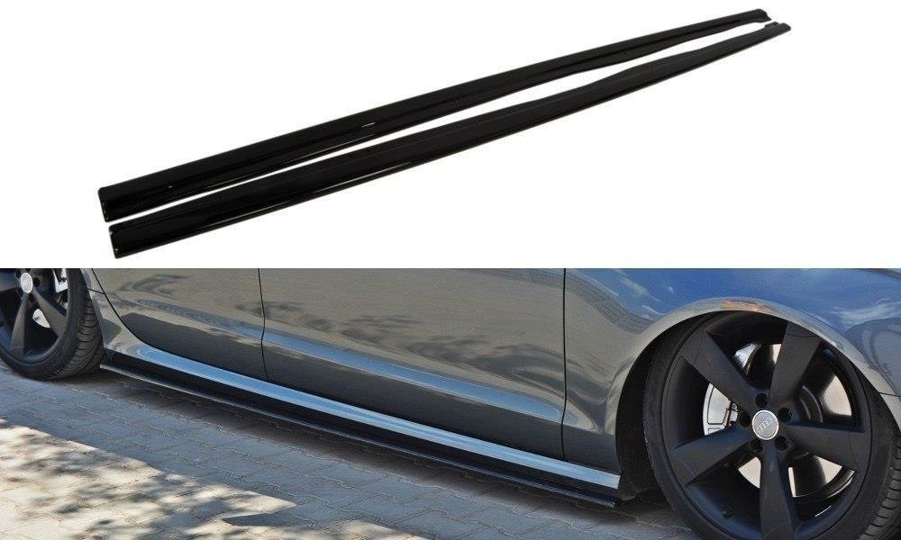 Side Skirts Diffusers Audi S6 / A6 C7 S-line (2011-2014)