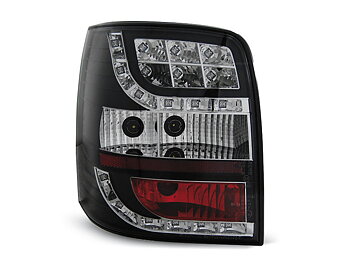 VW PASSAT 3BG 00-04 VARIANT SVARTA LED BAKLAMPOR