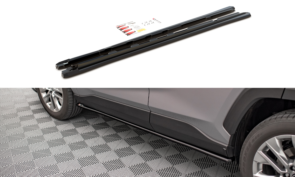 Side Skirts Diffusers Toyota RAV4 MK5 (2019-)