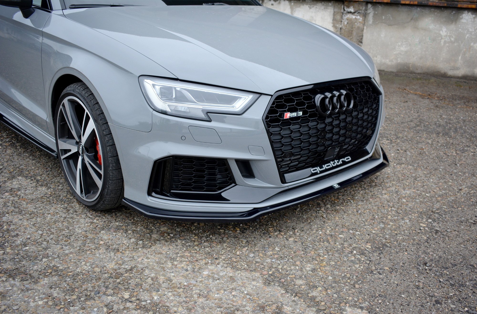 Front Splitter V.2 Audi RS3 8V Facelift Sedan (2017-2020) - 3