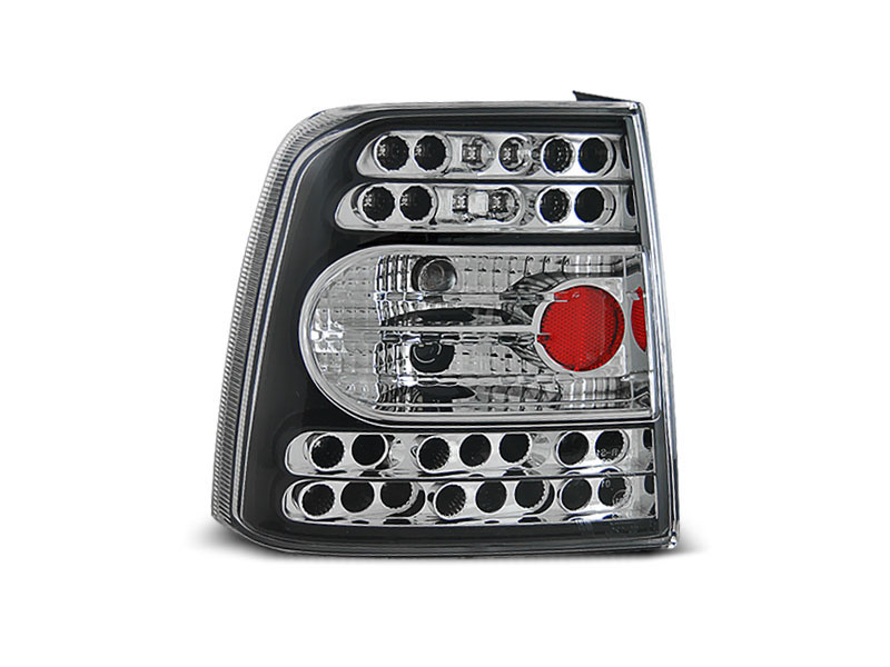 VW PASSAT B5 11.96-08.00 SEDAN BLACK LED TAILLIGHTS