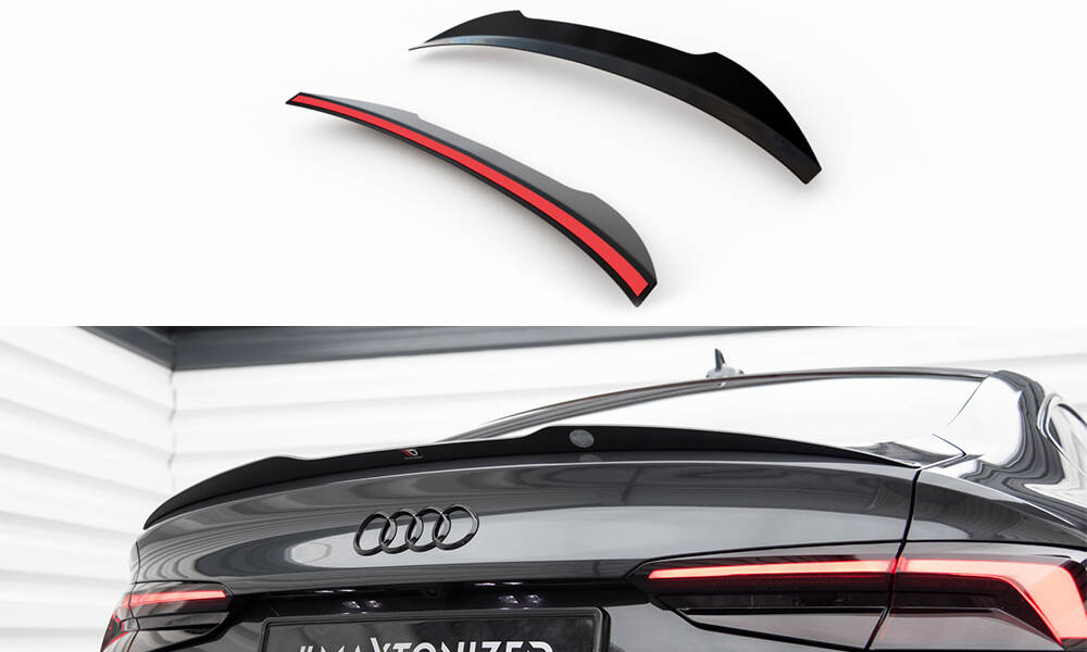 Spoiler CAP V.1 Audi A5 S-Line F5 Sportback