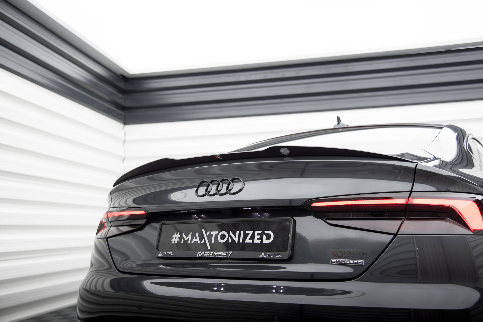 Spoiler CAP V.1 Audi A5 S-Line F5 Sportback - 3