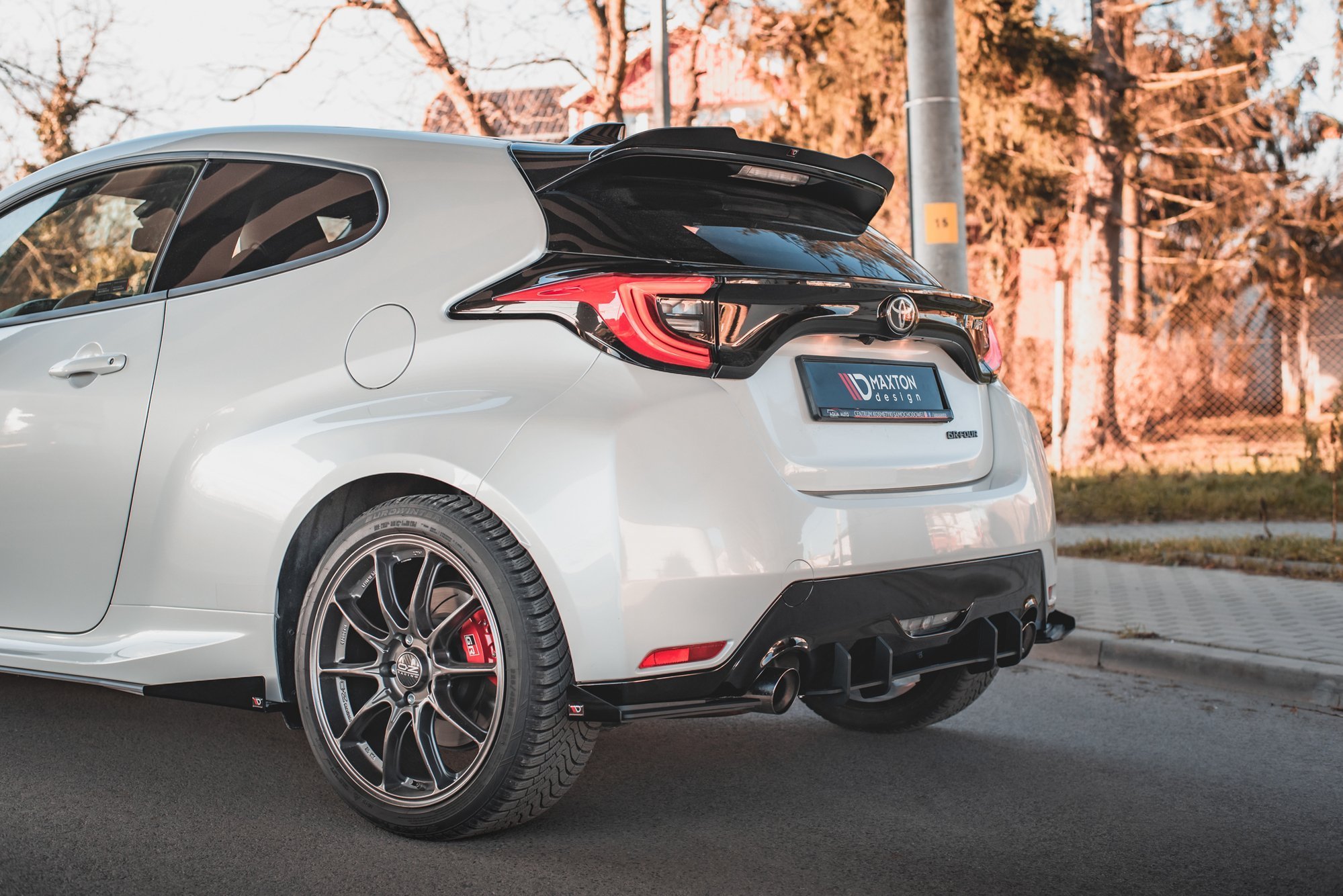 Rear Side Flaps Toyota GR Yaris Mk4 - 4