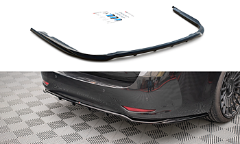 Central Rear Splitter (Vertical Bars) Toyota Avensis Wagon Mk3 Facelift