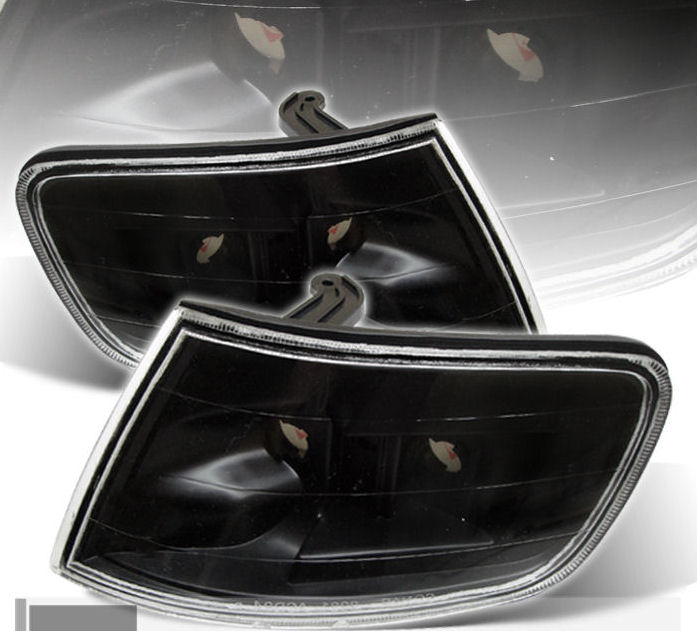 HONDA ACCORD 94-97 2D CORNER LIGHTS BLACK [SR]