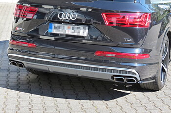 Rear Side Splitters Audi SQ7/ Q7 S Line MK2 (2016-2020)