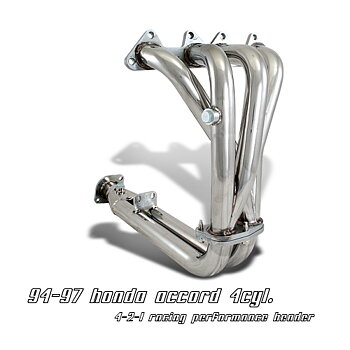 HONDA ACCORD 94-97 2D L4 SIX-PERFORMANCE STAINLESS HEADER
