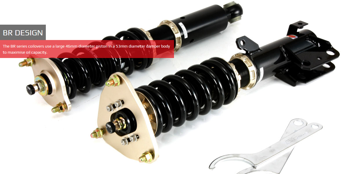 HONDA ODYSSEY (USDM) 98-04 RL1 BC-RACING COILOVER KIT BR-RS - 3