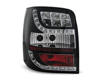 VW PASSAT B5 96-00 VARIANT SVARTA LED BAKLAMPOR