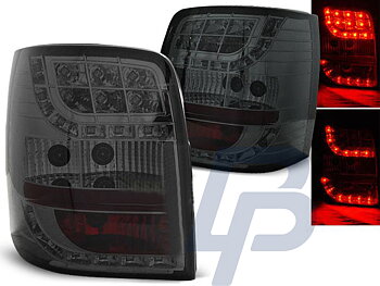 VW PASSAT B5 96-00 VARIANT RÖKTONADE LED BAKLAMPOR