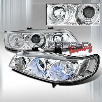 HONDA ACCORD 94-97 2D PROJ. HEADLIGHTS CHROME [SR]