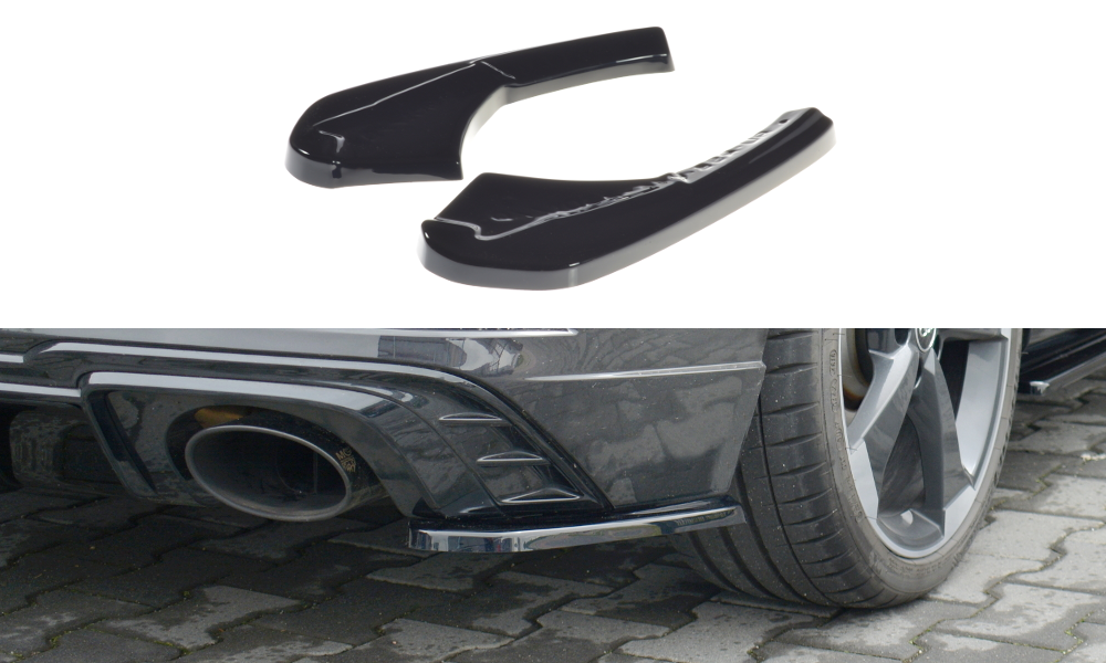 Rear Side Splitters Audi RS3 8V Facelift Sportback