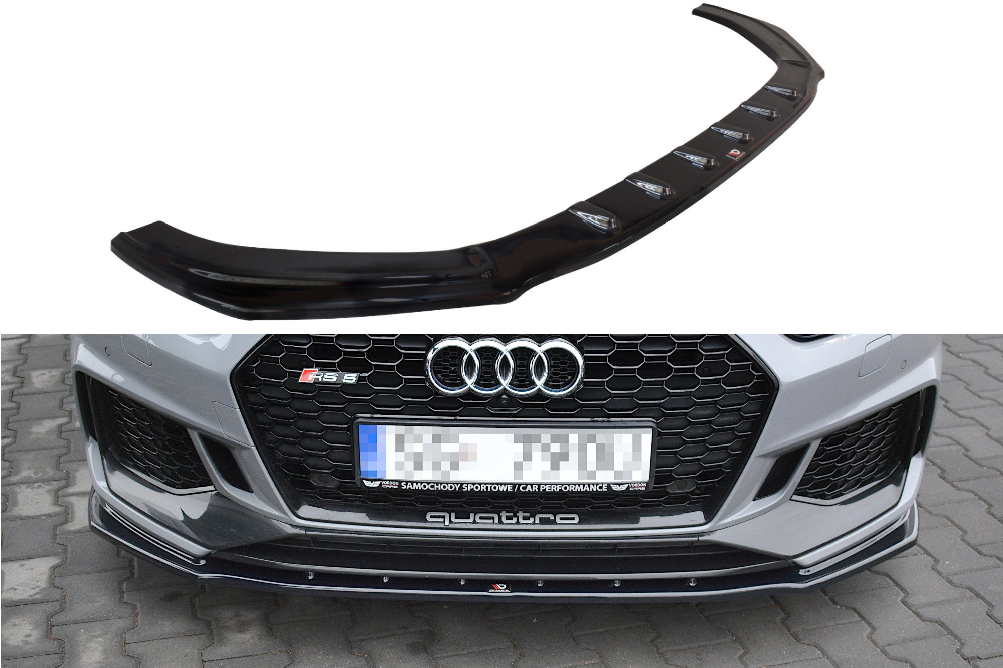 Front Splitter V.1 Audi RS5 F5 Coupe / Sportback (2017-UP)