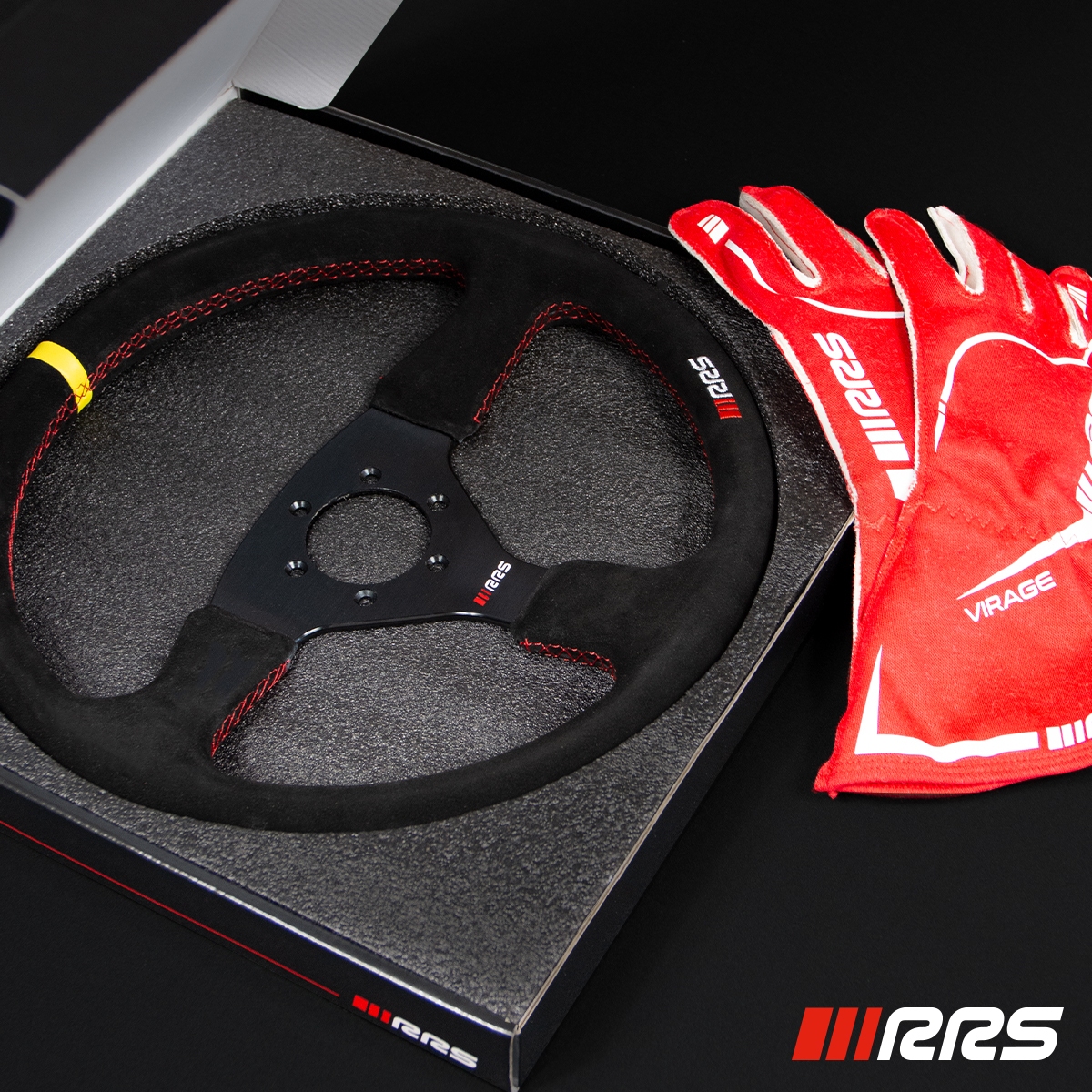 RRS VELOCE EVO RATT  FLAT 350MM SVART MOCKA - 2
