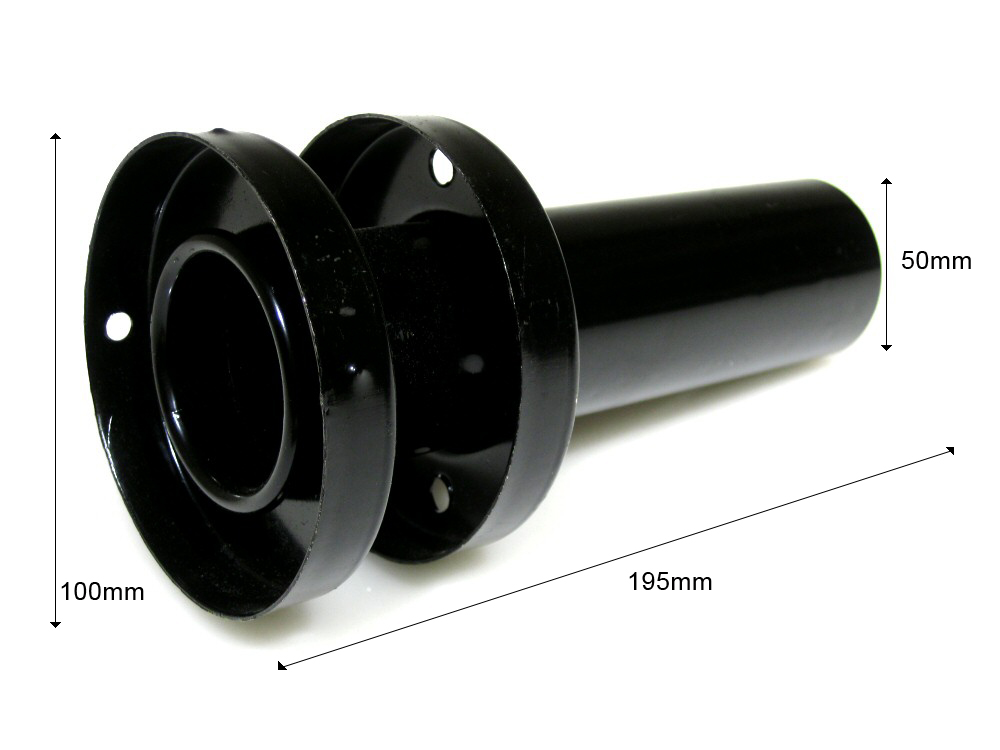 UNIVERSAL MEGAN RACING DOUBLE LAYER EXHAUST SILENCER 10CM