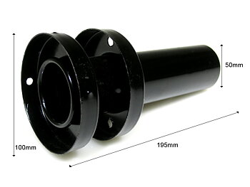 UNIVERSAL MEGAN RACING DOUBLE LAYER EXHAUST SILENCER 10CM