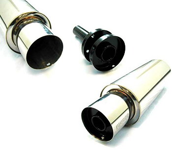 UNIVERSAL MEGAN RACING DOUBLE LAYER EXHAUST SILENCER 10CM