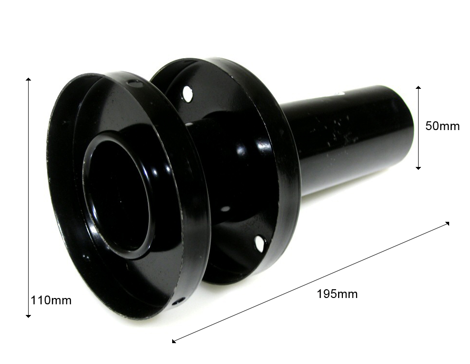 UNIVERSAL MEGAN RACING DOUBLE LAYER EXHAUST SILENCER 11CM