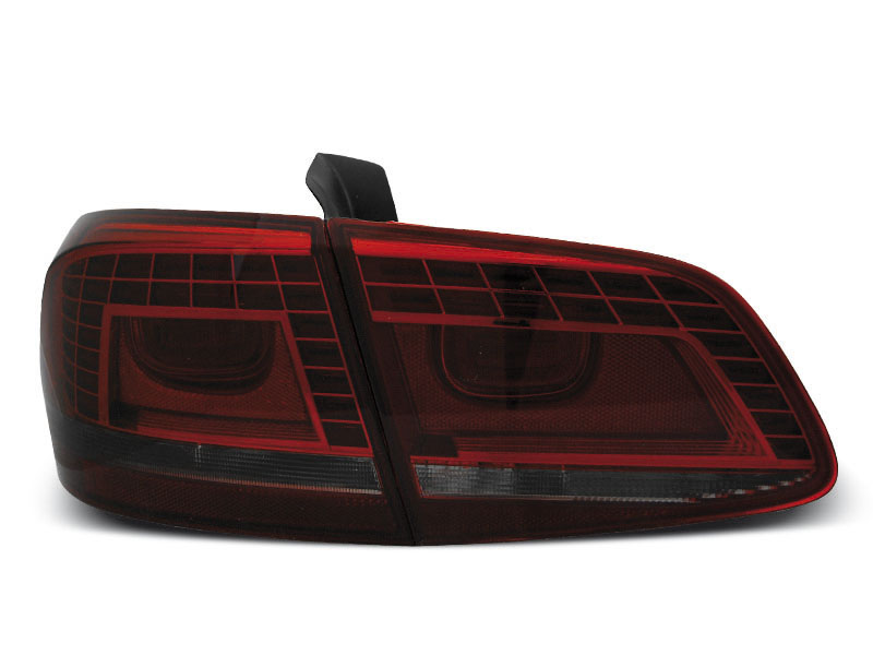 VW PASSAT B7 SEDAN 10.10-10.14 RED SMOKE LED TAILLIGHTS