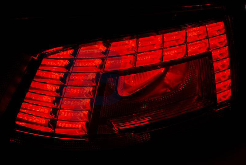 VW PASSAT B7 SEDAN 10.10-10.14 RED SMOKE LED TAILLIGHTS - 5