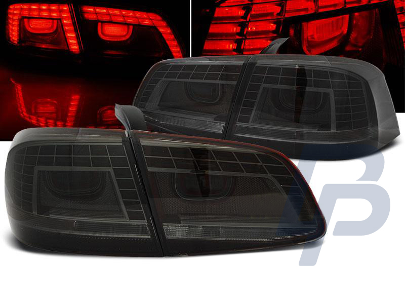 VW PASSAT B7 SEDAN 10.10-10.14 SMOKE LED TAILLIGHTS - 6