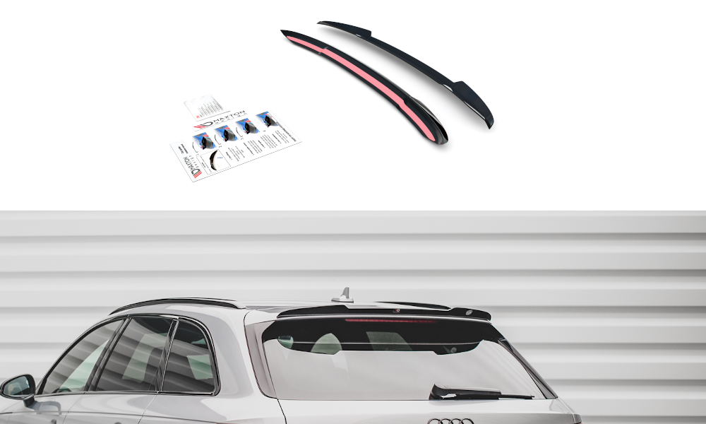 Spoiler CAP V.2 Audi S4 / A4 S-Line B9 Avant