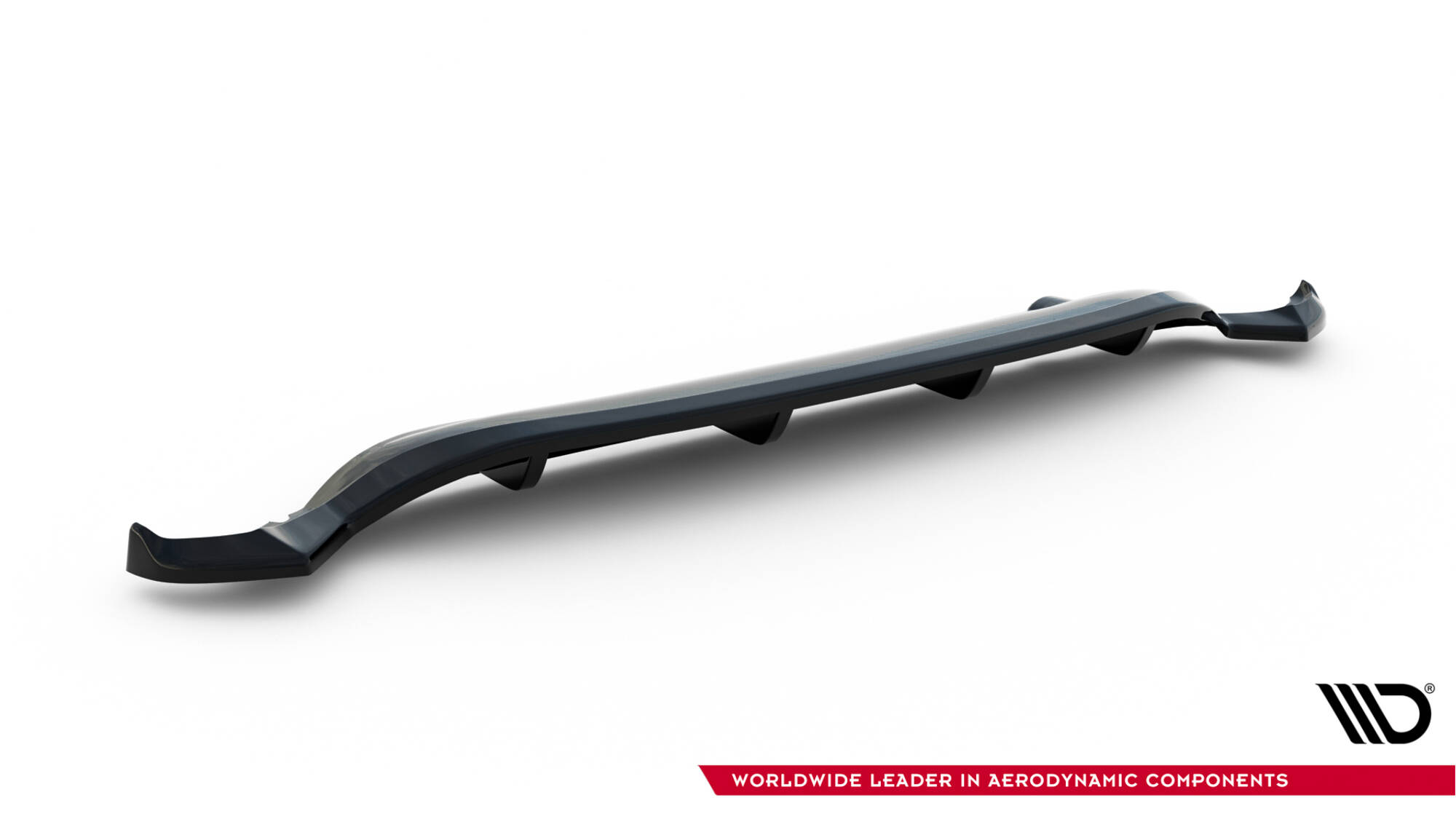 Central Rear Splitter (Vertical Bars) Toyota IQ - 4