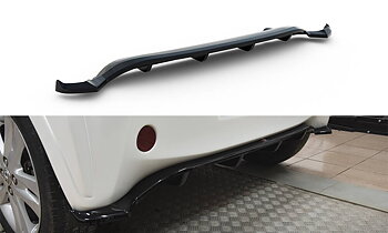 Central Rear Splitter (Vertical Bars) Toyota IQ