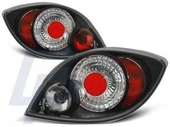 TAILLIGHTS FORD KA 11.96-08 BLACK
