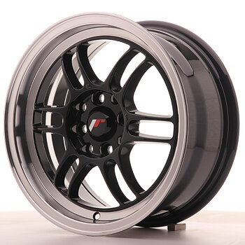 Japan Racing JR7 15x7 ET38 4x100/114 Gloss Black