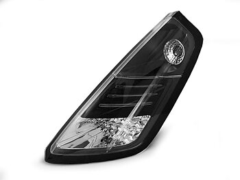 FIAT GRANDE PUNTO 09.05-09 BLACK LED TAILLIGHTS