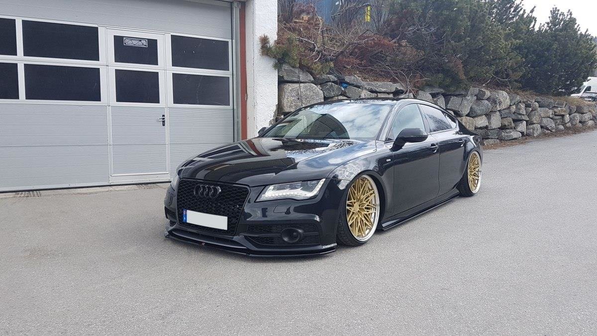 Front Splitter V.1 Audi S7 / A7 S-line C7 (2010-2014) - 2