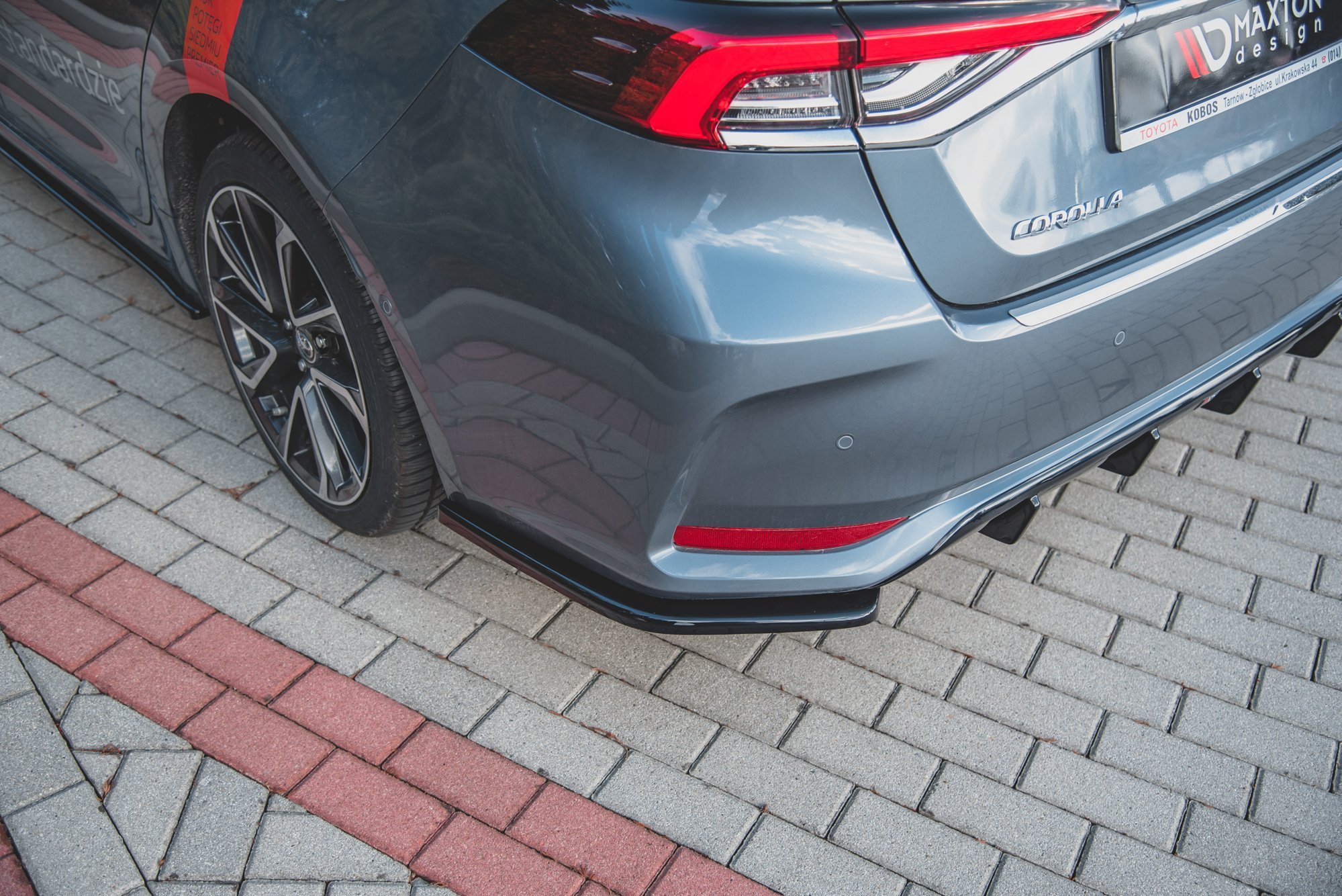 Rear Side Splitters Toyota Corolla Mk12 Sedan - 4