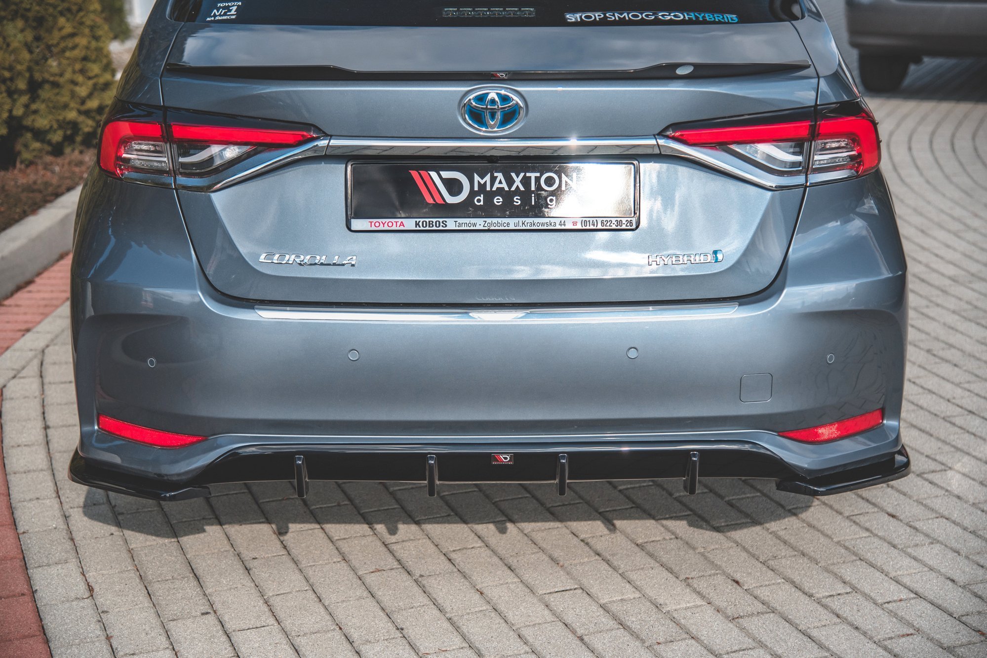 Rear Side Splitters Toyota Corolla Mk12 Sedan - 3