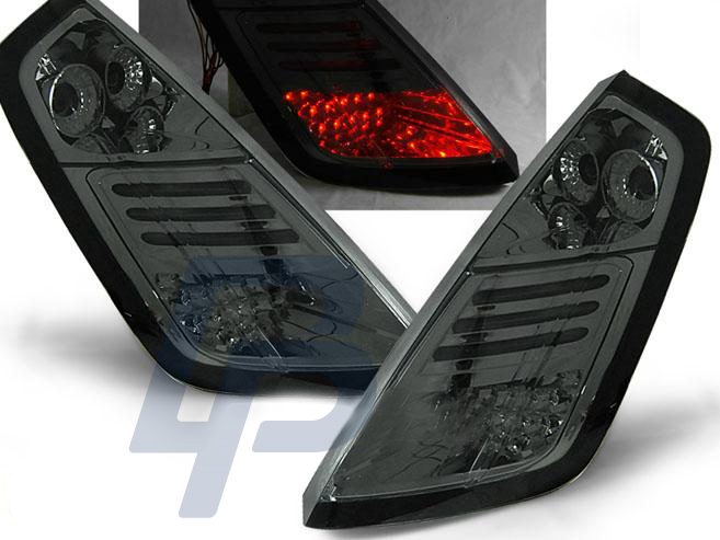 FIAT GRANDE PUNTO 09.05-09 SMOKE LED TAILLIGHTS - 2
