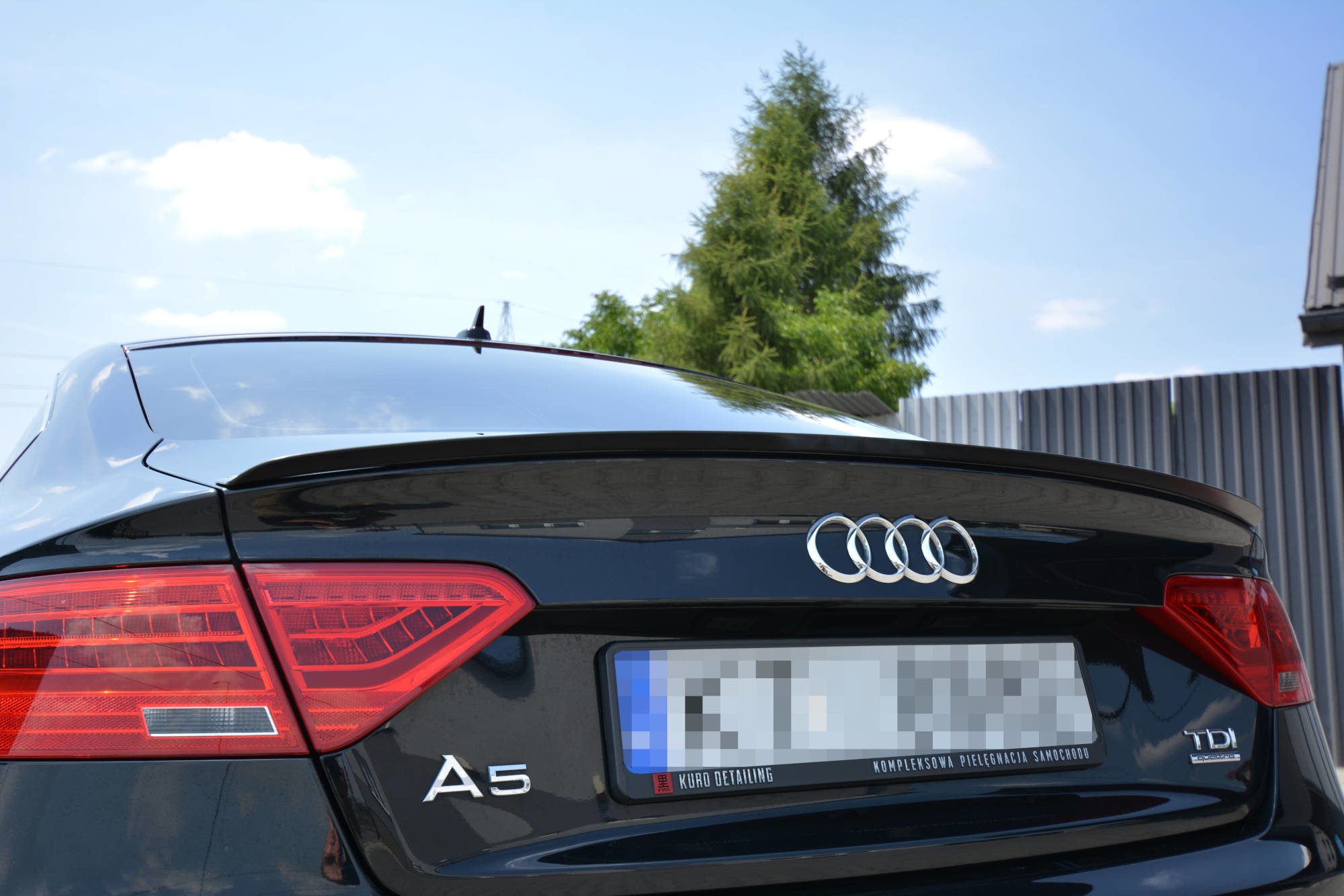 Spoiler CAP Audi S5 / A5 / A5 S-Line 8T / 8T FL Sportback - 3
