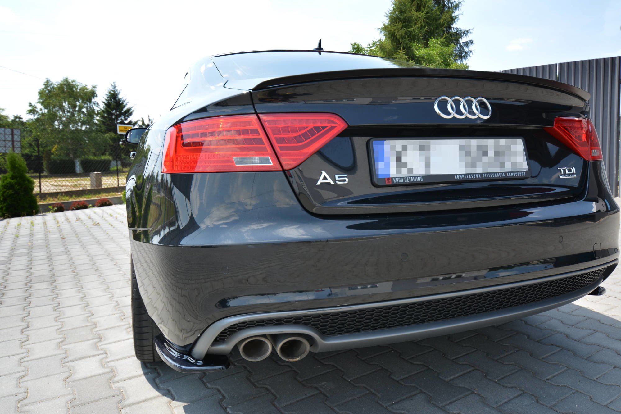 Spoiler CAP Audi S5 / A5 / A5 S-Line 8T / 8T FL Sportback - 4
